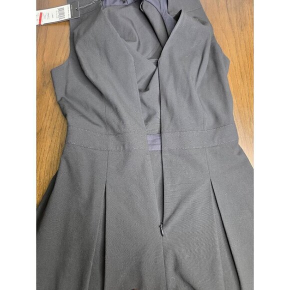 BCBGMAXAZRIA - Sleeveless Romper OPEN BACK- Black - XXS - NWT - Picture 11 of 16